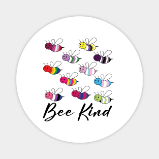 Bee LGBT Pride Bee Kind Magnet